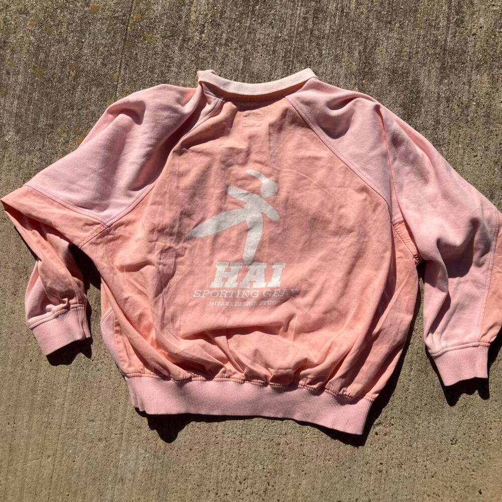 Vintage issey miyake design studio raglan sweatshirt